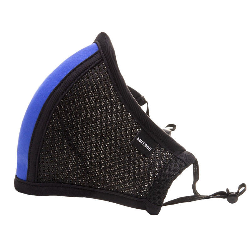 Barcode Berlin Mask Masque Filtrant D12 LIEUTENANT SKYLE Noir et Bleu
